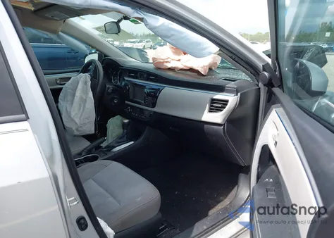 2016 Toyota Corolla Le z USA, uszkodzony, nr VIN 2T1BURHE6GC502643